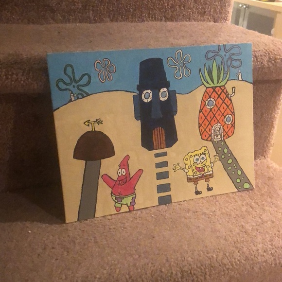 Spongebob Painting - Picture 3 of 4